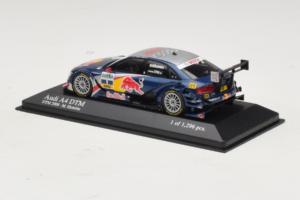 Audi A4 DTM #1 M. Ekstrom Audi Sport Team Abt Sportsline DTM Champion 2008 Minichamps 1:43 400081801 Metall — Bild 3 von 4