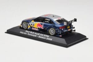 Audi A4 B8 #2 Red Bull M. Tomczyk DTM 2008 Minichamps 1:43 5020800133 Metall — Bild 3 von 4