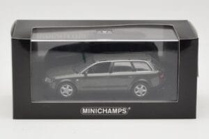Audi A6 C5 Avant Dunkelgrau Minichamps 1:43 AUDI006 Metall — Bild 4 von 4