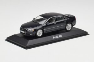 Audi A8 D3 Mauritius Blau Metallic Minichamps 1:43 5010508123 Metall — Bild 2 von 4