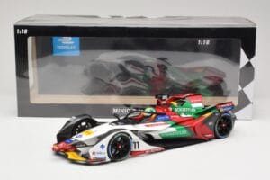 Audi e-tron FE05 Audi Sport ABT Schaeffler #11 L. di Grassi Formula E Season 5 2019 Minichamps 1:18 114180011 Metall — Bild 6 von 6