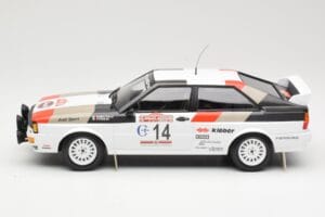 Audi Quattro #14 M. Mouton / F. Pons Winners Rally Sanremo 1981 Minichamps 1:18 155811114 Metall — Bild 3 von 6