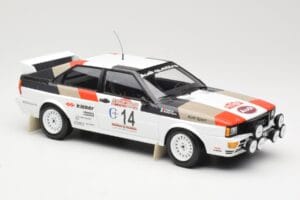 Audi Quattro #14 M. Mouton / F. Pons Winners Rally Sanremo 1981 Minichamps 1:18 155811114 Metall — Bild 4 von 6
