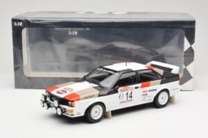 Audi Quattro #14 M. Mouton / F. Pons Winners Rally Sanremo 1981 Minichamps 1:18 155811114 Metall — Bild 6 von 6