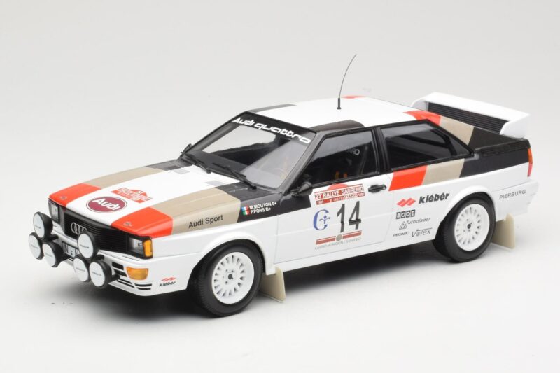 Audi Quattro #14 M. Mouton / F. Pons Winners Rally Sanremo 1981 Minichamps 1:18 155811114 Metall
