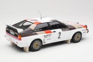 Audi Quattro A1 #2 H. Mikkola / A. Hertz Audi Sport Rally Monte Carlo 1983 Minichamps 1:18 155831102 Metall — Bild 2 von 6