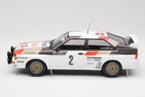 Audi Quattro A1 #2 H. Mikkola / A. Hertz Audi Sport Rally Monte Carlo 1983 Minichamps 1:18 155831102 Metall — Bild 3 von 6