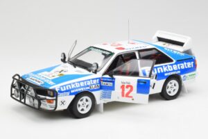 Audi Quattro A2 #12 H. Wittmann / R. Diekmann Safari Rally 1984 Sun Star 1:18 4246 Metall — Bild 2 von 8