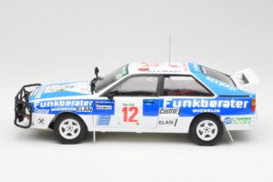 Audi Quattro A2 #12 H. Wittmann / R. Diekmann Safari Rally 1984 Sun Star 1:18 4246 Metall — Bild 4 von 8