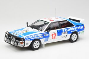 Audi Quattro A2 #12 H. Wittmann / R. Diekmann Safari Rally 1984 Sun Star 1:18 4246 Metall