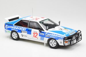Audi Quattro A2 #12 H. Wittmann / R. Diekmann Safari Rally 1984 Sun Star 1:18 4246 Metall — Bild 6 von 8