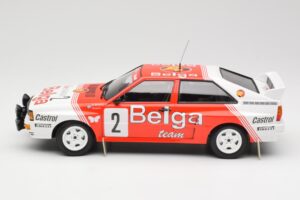 Audi Quattro A2 #2 B. Waldegård / H-T. Thorszelius Belga Team Winners Boucles de Spa 1985 Minichamps 1:18 155851102 Metall — Bild 3 von 6