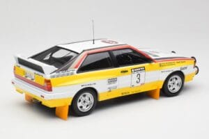 Audi Quattro A2 #3 S. Blomqvist / B. Cederberg Audi Sport Winners Sanyo Rally of New Zealand 1984 Minichamps 1:18 155841103 M — Bild 2 von 6