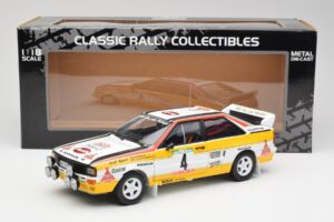 Audi Quattro A2 #4 W. Rohrl / C. Geistdorfer Rally de Portugal 1984 Sun Star 1:18 4224 Metall — Bild 8 von 8