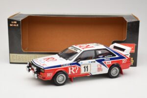 Audi Quattro #11 F. Wittmann / J. Pattermann Rally Acropolis 1986 Sun Star 1:18 4191 Metall — Bild 8 von 8