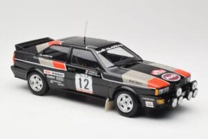 Audi Quattro #12 M. Mouton / F. Pons Audi Sport Rally de Portugal 1981 Minichamps 1:18 155811112 Metall — Bild 4 von 6