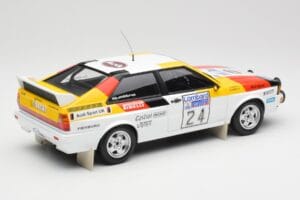 Audi Quattro #24 M. Demuth / M. Daniels Audi Sport Lombard RAC Rally 1982 Minichamps 1:18 155821124 Metall — Bild 2 von 6
