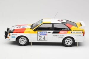 Audi Quattro #24 M. Demuth / M. Daniels Audi Sport Lombard RAC Rally 1982 Minichamps 1:18 155821124 Metall — Bild 3 von 6
