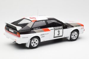 Audi Quattro #3 H. Mikkola / A. Hertz Rally Finland 1982 IXO 1:18 18RMC094A Metall — Bild 2 von 6