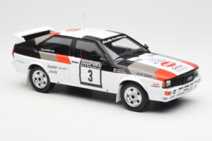 Audi Quattro #3 H. Mikkola / A. Hertz Rally Finland 1982 IXO 1:18 18RMC094A Metall — Bild 4 von 6