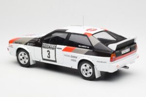 Audi Quattro #3 H. Mikkola / A. Hertz Rally Finland 1982 IXO 1:18 18RMC094A Metall — Bild 5 von 6