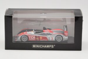 Audi R10 TDI LMP1 #3 L. Luhr / A. Premat / M. Rockenfeller 24 Hours of Le Mans 2008 Minichamps 1:43 400089903 Metall — Bild 4 von 4