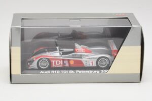 Audi R10 TDI #1 R. Capello / A. McNish / T. Kristensen 24 Hours of Le Mans 2007 Minichamps 1:43 5020700243 Metall — Bild 4 von 4