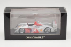 Audi R10 TDI #2 R. Capello / A. McNish Minichamps 1:43 AUDI002 Metall — Bild 4 von 4