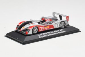 Audi R10 TDI LMP1 #2 R. Capello / T. Kristensen / A. McNish 24 Hours of Le Mans 2007 Minichamps 1:43 5020700223 Metall — Bild 2 von 4