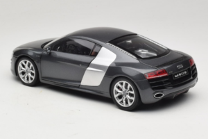 Audi R8 5.2 FSI Quattro Daytona Grey Kyosho 1:18 09216DG Metall — Bild 6 von 7