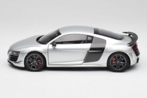 Audi R8 GT Type 42 Ice Silber Metallic Kyosho 1:18 09218IS Metall — Bild 4 von 8