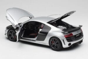 Audi R8 GT Type 42 Ice Silber Metallic Kyosho 1:18 09218IS Metall — Bild 5 von 8