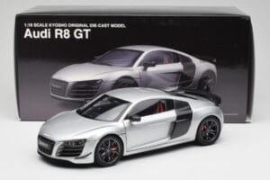 Audi R8 GT Type 42 Ice Silber Metallic Kyosho 1:18 09218IS Metall — Bild 8 von 8