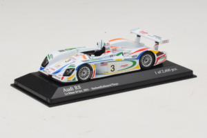 Audi R8 LMP #3 J. Herbert / R. Kelleners 24 Hours of Le Mans 2001 Minichamps 1:43 400010903 Metall — Bild 2 von 5