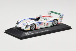 Audi R8 LMP1 #3 J. Lehto / M. Werner / T. Kristensen 24 Hours of Le Mans Winner 2005 Minichamps 1:43 400051303 Metall — Bild 2 von 4
