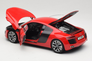 Audi R8 Rot Kyosho 1:18 09213R Metall — Bild 5 von 8