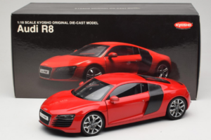 Audi R8 Rot Kyosho 1:18 09213R Metall — Bild 8 von 8