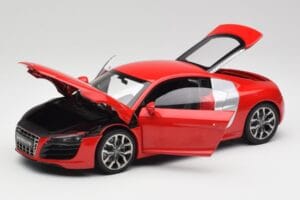 Audi R8 V10 Brilliant Rot Kyosho 1:18 09216RR Metall — Bild 2 von 8