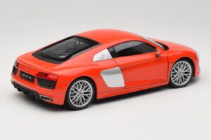Audi R8 V10 Rot Welly 1:18 18052W Metall — Bild 3 von 8