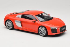Audi R8 V10 Rot Welly 1:18 18052W Metall — Bild 6 von 8