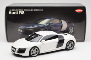 Audi R8 Type 42 Weiß Kyosho 1:18 09213W Metall — Bild 8 von 8