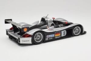 Audi R8R LMP #8 F. Biela / E. Pirro / D. Theys 24 Hours of Le Mans 1999 Maisto 1:18 538881 Metall — Bild 3 von 8