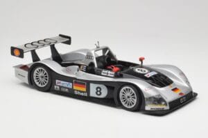 Audi R8R LMP #8 F. Biela / E. Pirro / D. Theys 24 Hours of Le Mans 1999 Maisto 1:18 538881 Metall — Bild 6 von 8