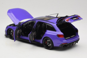 Audi RS4 B9 Avant Darwin Pro Lila Kilo Works 1:18 KLW002301 Metall — Bild 5 von 8