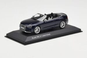 Audi RS5 B8 Cabriolet Estoril Blue Minichamps 1:43 5011215313 Metall — Bild 2 von 4