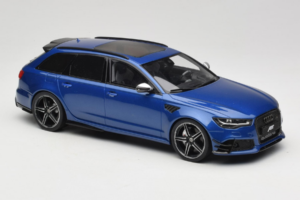 Audi RS6 C7 ABT Performance Avant Blau Exclusive Edition GT Spirit 1:18 AUDI011 Resin — Bild 4 von 6