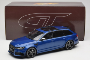 Audi RS6 C7 ABT Performance Avant Blau Exclusive Edition GT Spirit 1:18 AUDI011 Resin — Bild 6 von 6