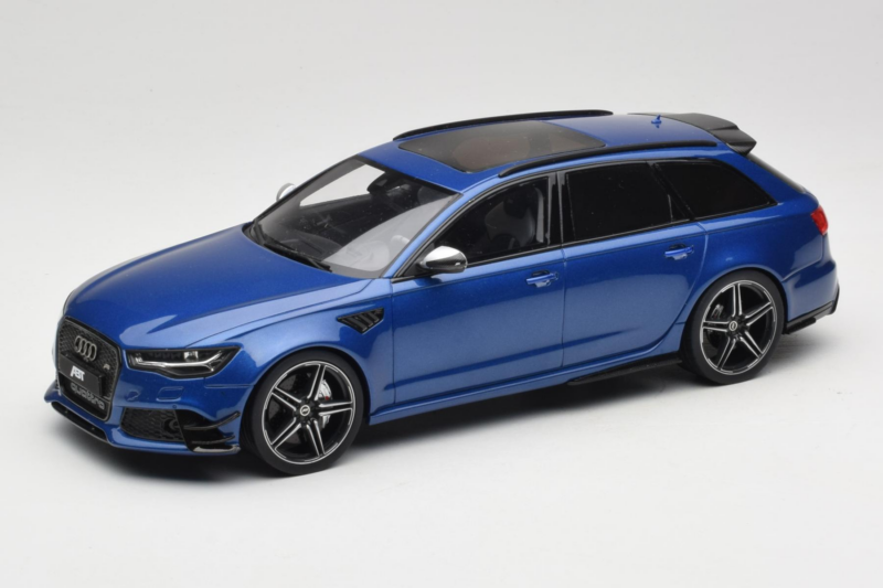 Audi RS6 C7 ABT Performance Avant Blau Exclusive Edition GT Spirit 1:18 AUDI011 Resin