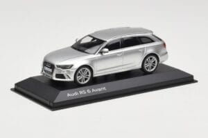Audi RS6 C7 Avant Prisma Silver Minichamps 1:43 5011216213 Metall — Bild 2 von 4