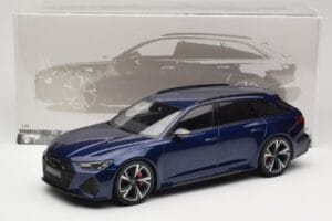 Audi RS6 C8 Avant Blue Metallic Minichamps 1:18 155018011 Metall — Bild 6 von 6